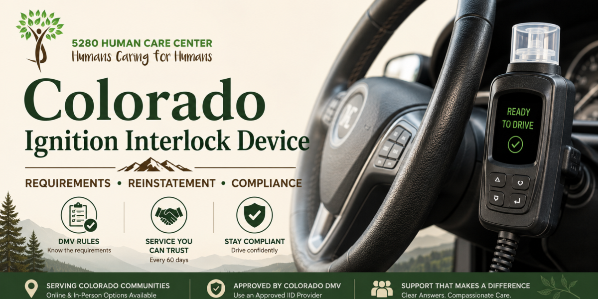 Colorado ignition interlock device showing DUI reinstatement, DMV requirements, and compliance information